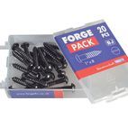 ForgeFix Wood Screws, Slotted, RH, Black additional 26