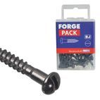 ForgeFix Wood Screws, Slotted, RH, Black additional 28