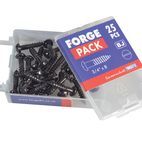 ForgeFix Wood Screws, Slotted, RH, Black additional 21