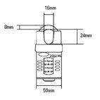 Squire CP Combination Padlock additional 13