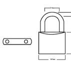 Squire Lion Brass Padlock additional 16
