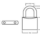 Squire Lion Brass Padlock additional 15