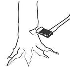 Bahco Felling Axe Ash Handle additional 3