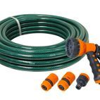 Faithfull PVC Garden Hose with Fittings &amp; Spray Gun additional 2