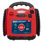 Sealey RS132 RoadStart&amp;reg; Emergency Power Pack with Air Compressor 12V 900 Peak Amps additional 3