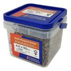 ForgeFix Multi-Purpose Screws, Pozi, CSK, ZYP additional 25