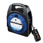 Masterplug Case Reels 20 Metre 4 Socket 13A additional 1