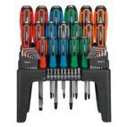 Sealey S01106 Hammer-Thru Screwdriver, Hex Key &amp; Bit Set 44pc additional 3