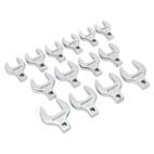 Sealey S01109 Crow's Foot Open End Spanner Set 14pc 1/2"Sq Drive Metric additional 1