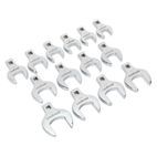 Sealey S01109 Crow's Foot Open End Spanner Set 14pc 1/2"Sq Drive Metric additional 2