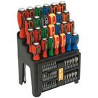 Sealey S01153 Hammer-Thru Screwdriver, Bit &amp; Nut Driver Set 61pc additional 1
