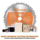 Evolution R185SMS-Li EXT Sliding Mitre Saw additional 4