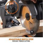 Evolution R185SMS-Li EXT Sliding Mitre Saw additional 10
