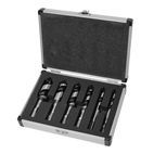 Faithfull Stubby Combination Wood Auger Bit Set, 6 Piece 10-25mm additional 1