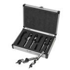 Faithfull Stubby Combination Wood Auger Bit Set, 6 Piece 10-25mm additional 2