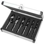 Faithfull Stubby Combination Wood Auger Bit Set, 6 Piece 10-25mm additional 3