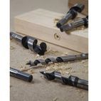 Faithfull Stubby Combination Wood Auger Bit Set, 6 Piece 10-25mm additional 4
