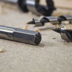 Faithfull Stubby Combination Wood Auger Bit Set, 6 Piece 10-25mm additional 6