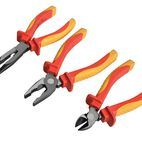 Faithfull VDE Pliers Set with Pouch, 3 Piece additional 1