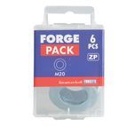 ForgeFix Flat Washers, ZP additional 12