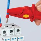 Knipex Flat Nose Plastic Insulated Pliers 180mm additional 6