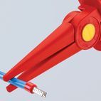 Knipex Long Nose Plastic Insulated Pliers 220mm additional 4