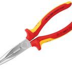 Knipex VDE Long Bent Snipe Nose Side Cutting Pliers 200mm additional 5