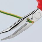 Knipex VDE Long Bent Snipe Nose Side Cutting Pliers 200mm additional 4
