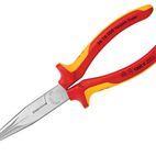 Knipex VDE Long Snipe Nose Side Cutting Pliers 200mm additional 1