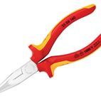 Knipex VDE Snipe Nose Side Cutting Pliers (Radio) 160mm additional 1