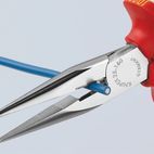 Knipex VDE Snipe Nose Side Cutting Pliers (Radio) 160mm additional 5
