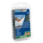 Rapid VR22 Galvanised Steel Hog Rings – For FP20 &amp; FP222 Fence Pliers additional 4