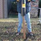 Roughneck Reinforced Top Post Rammer 150mm (6in) additional 2