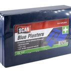 Scan Assorted Hypoallergenic Blue Plasters 120 additional 1