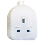 SMJ White Trailing Extension Socket additional 2