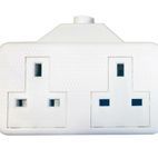 SMJ White Trailing Extension Socket additional 1