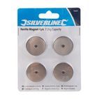 Silverline Ferrite Magnet 4pk 7.2kg Capacity additional 3
