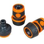 Faithfull 3/4in Plastic Hose Fittings Kit, 3 Piece additional 3