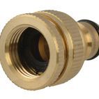 Faithfull Brass Dual Tap Connector 12.5-19mm (1/2 - 3/4in) additional 1