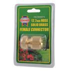 Faithfull Brass Female Hose Connector 12.5mm (1/2in) additional 4