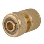 Faithfull Brass Female Water Stop Connector 12.5mm (1/2in) additional 1