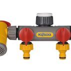 Hozelock 2250 Flowmax 3-Way Tap Connector 1/2 - 1in BSP additional 1