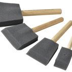 Rustins Foam Brush Set, 4 Piece additional 1