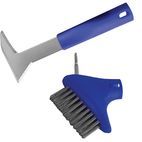 Faithfull Auto-Lock Patio Steel Brush &amp; Weeder additional 1