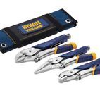 IRWIN Vise-Grip Fast Release™ Locking Pliers Set of 3 7R  9LN &amp; 10WR additional 1