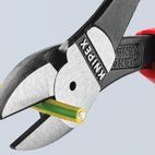 Knipex 74 02 Series High Leverage Diagonal Cutters, Multi-Component Grip additional 16