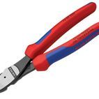 Knipex 74 02 Series High Leverage Diagonal Cutters, Multi-Component Grip additional 4