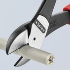 Knipex 74 02 Series High Leverage Diagonal Cutters, Multi-Component Grip additional 18