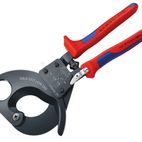 Knipex 95 31 Series Ratchet Action Cable Shears, Multi-Component Grip additional 1