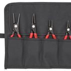 Knipex Precision Circlip Pliers Set in Roll, 4 Piece additional 1